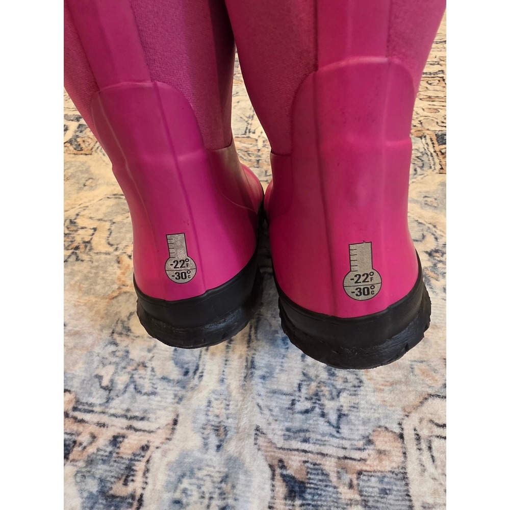 Bogs Stomper Neoprene Toddler‎ Size 12 Pink Pull On Winter Snow Boots - Picture 4 of 4